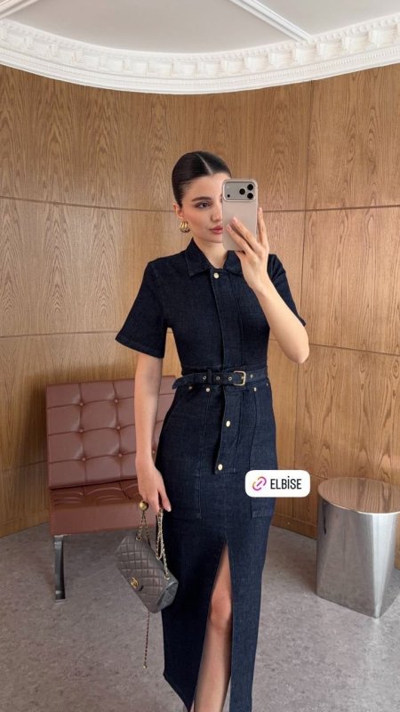 فستان جينز أنيق