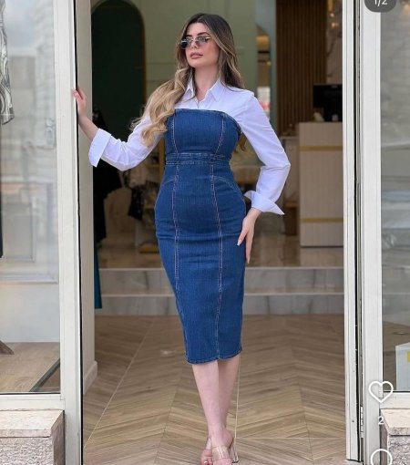 فستان جينز